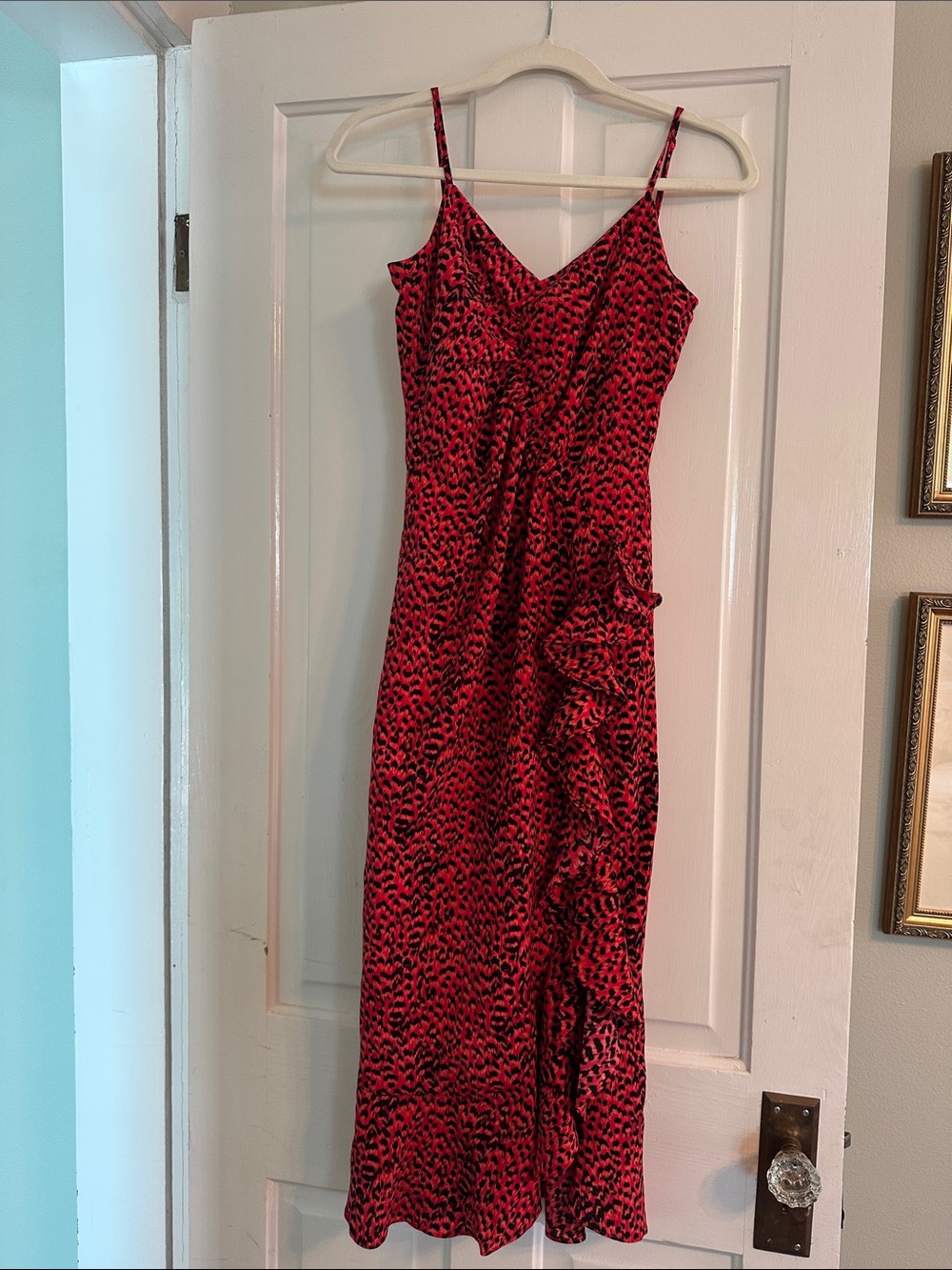 Bardot midi dress